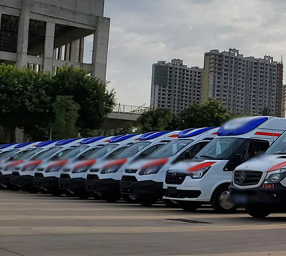 皋兰县服务车队展示