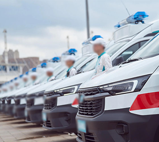 皋兰县服务车队展示